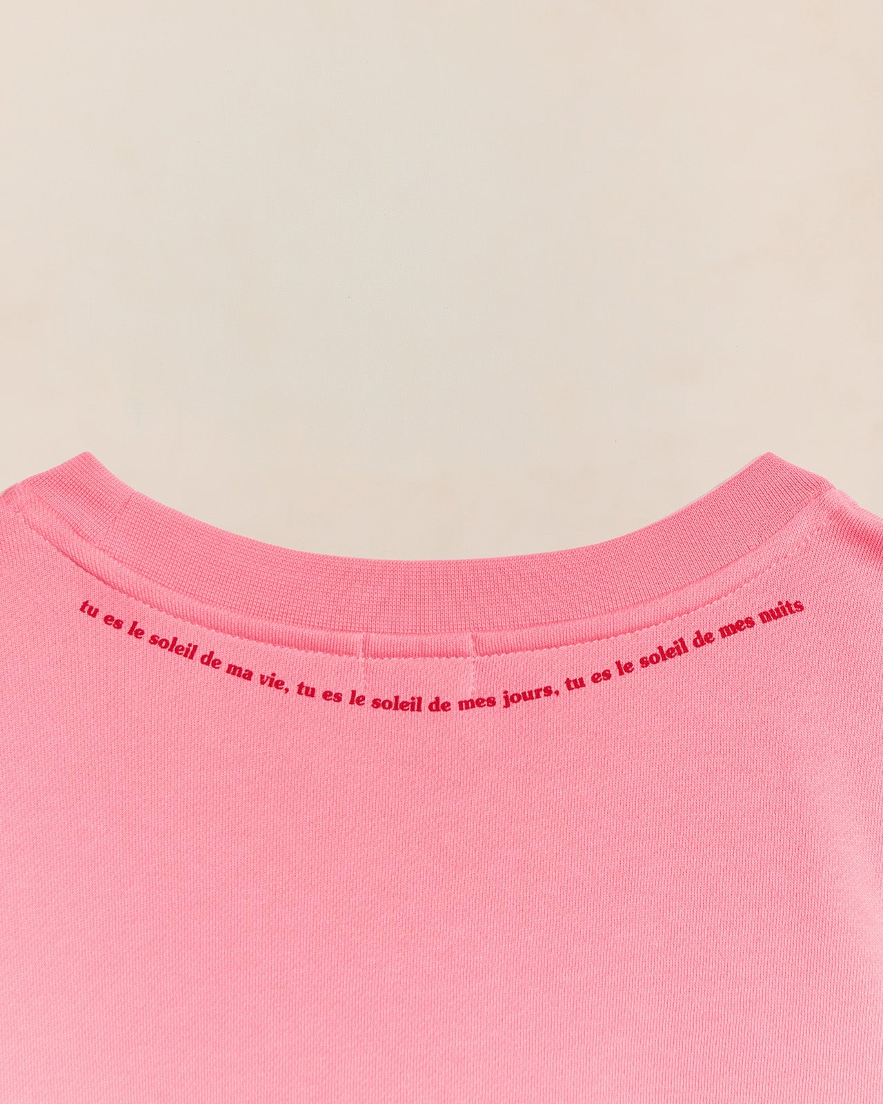 Sweat Cœur Solaire Femme – Rose