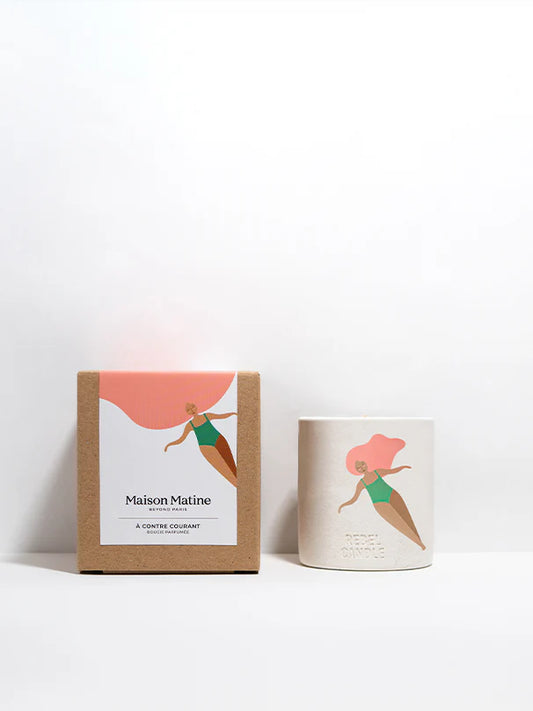 Bougie parfumée - À contre courant