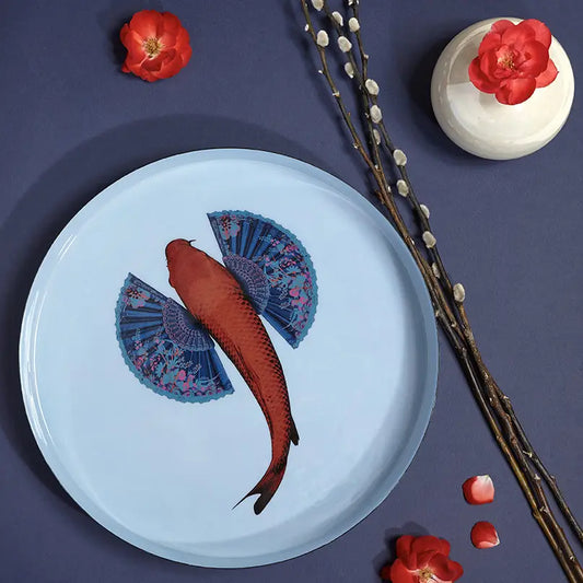 Plateau rond Fishkoï