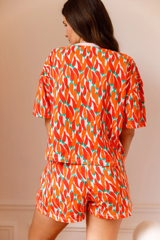 Pyjama coton Bio - Pimientos