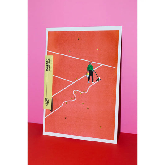 Affiche Simon Bailly - Roland-Garros