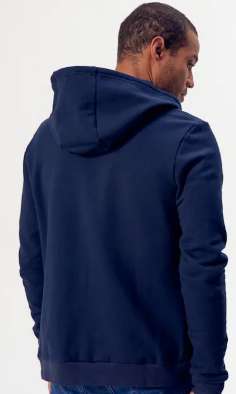 Sweat Célestin bleu en coton bio