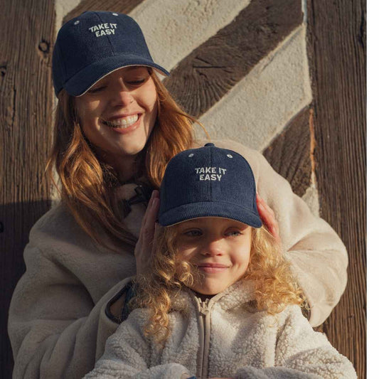 Casquette Velours "Take It Easy"