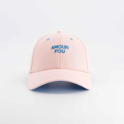 Casquette Amour Fou - rose