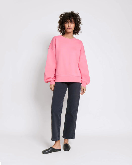 Sweat Cœur Solaire Femme – Rose