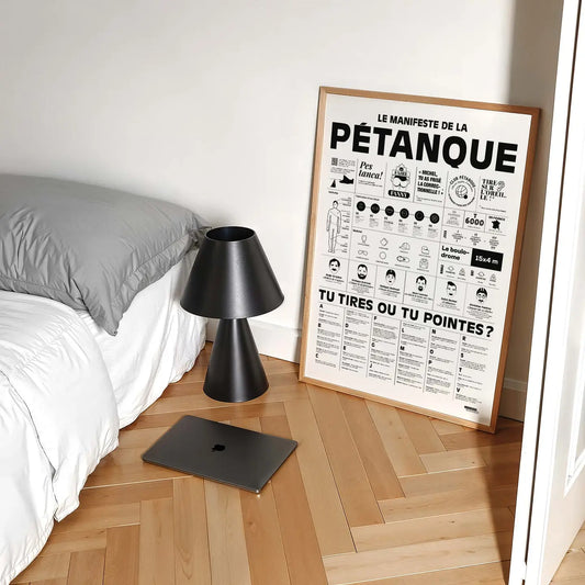 Affiche Le manifeste de la pétanque