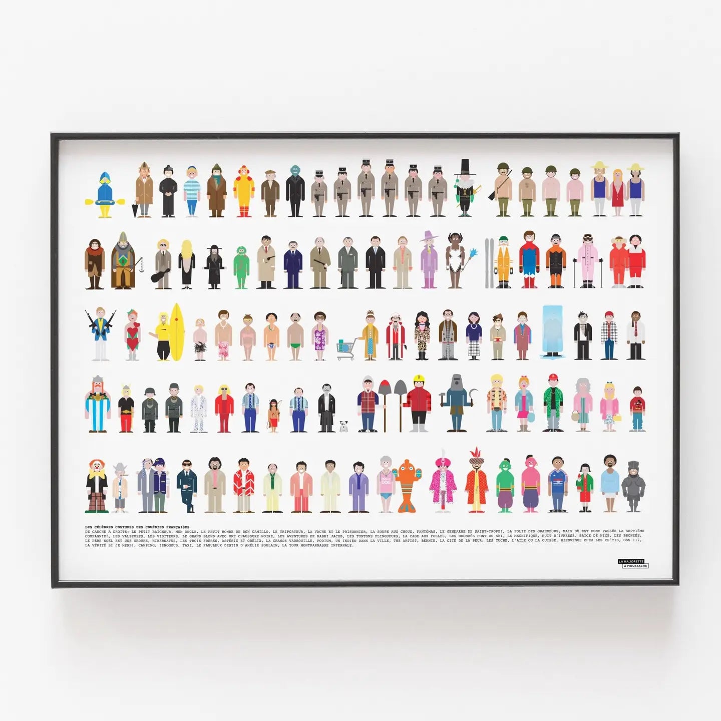 Affiche des Célèbres films comiques