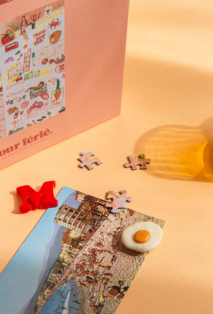 La porte de frigo - Puzzle 1000 pièces