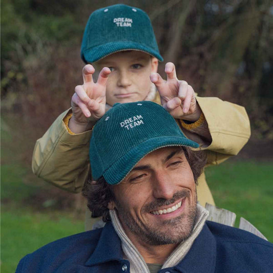 Casquette velours "Dream Team"