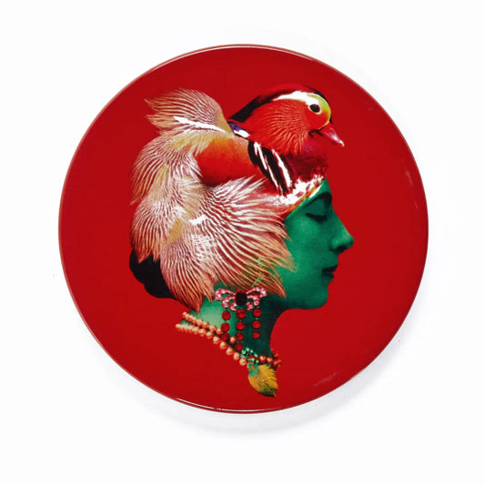Ensemble de 4 sous-verres en céramique Canarbella