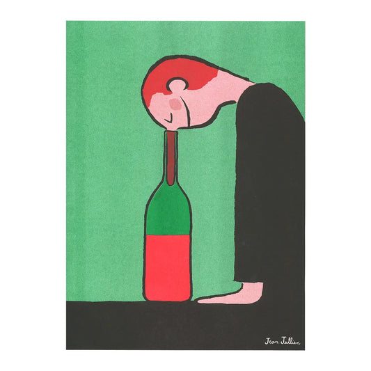 Affiche - Jean Jullien - Bouteille