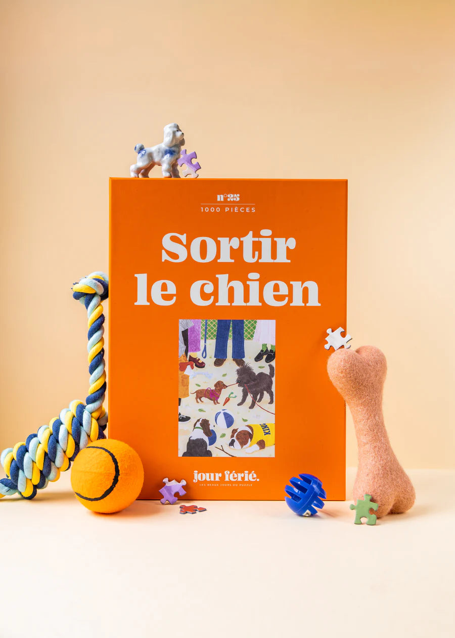 Sortir le chien - Puzzle 1000 pièces