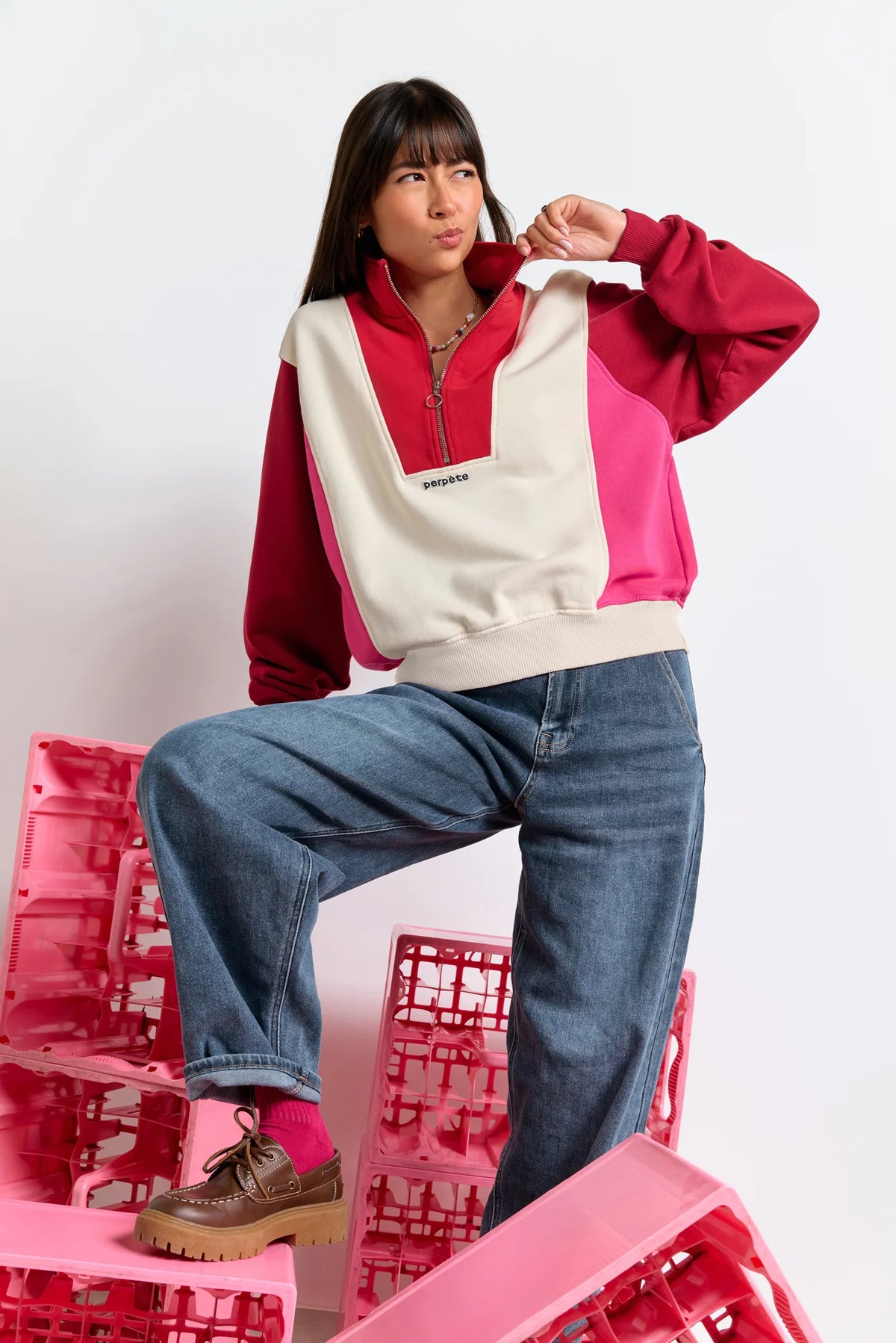 Sweat Emma rouge