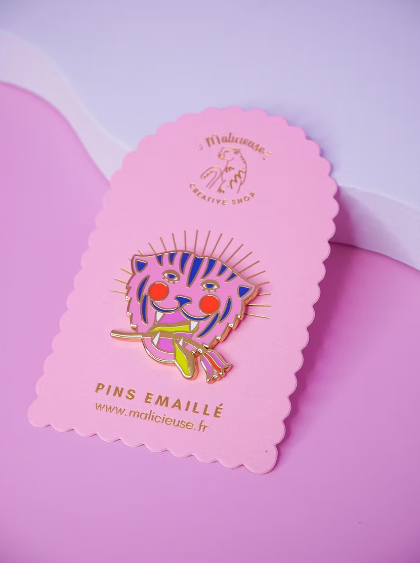 Pin's Tiger Limistic