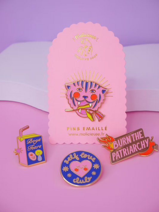 Pin's Tiger Limistic