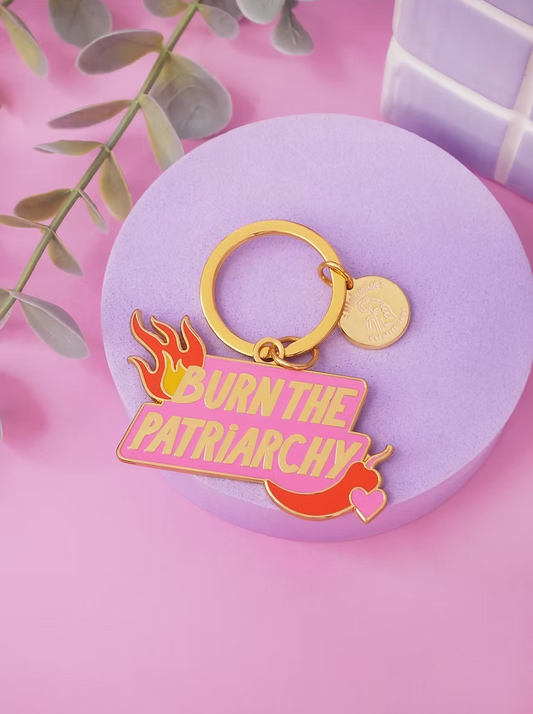 Porte-clé I Burn the Patriarchy