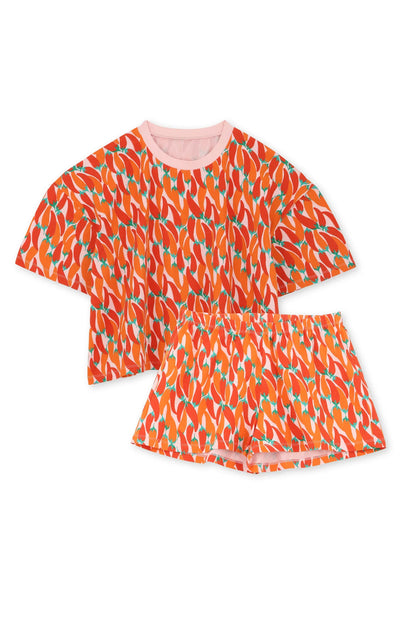 Pyjama coton Bio - Pimientos
