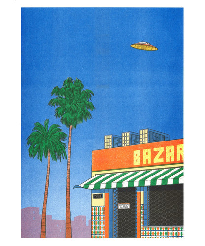 Affiche - Simon Bailly - L’Espagne à 15h