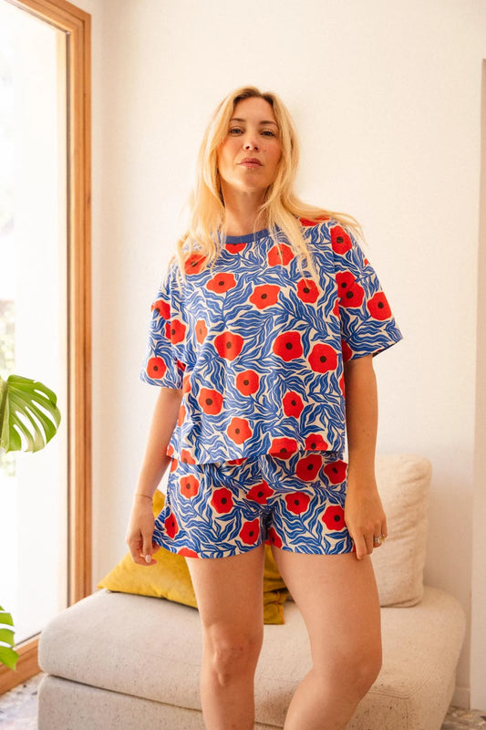 Pyjama Coton BIO Majorelle