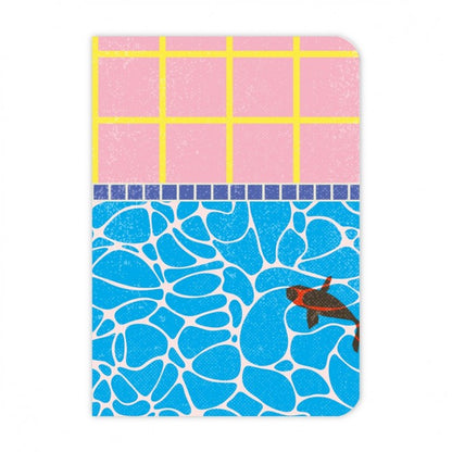 Cahier spirale A5 – Dans ma piscine