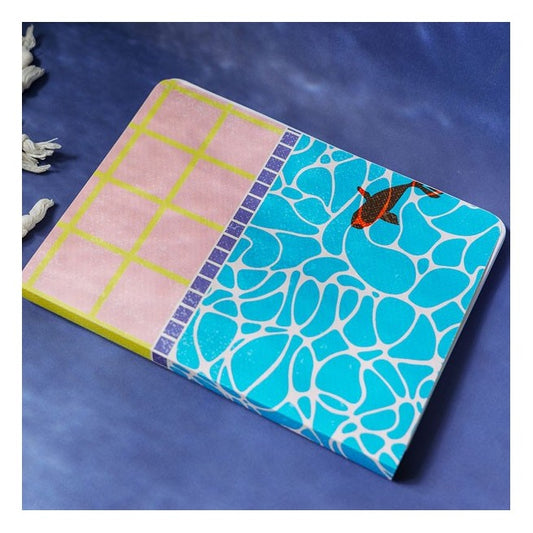 Cahier spirale A5 – Dans ma piscine