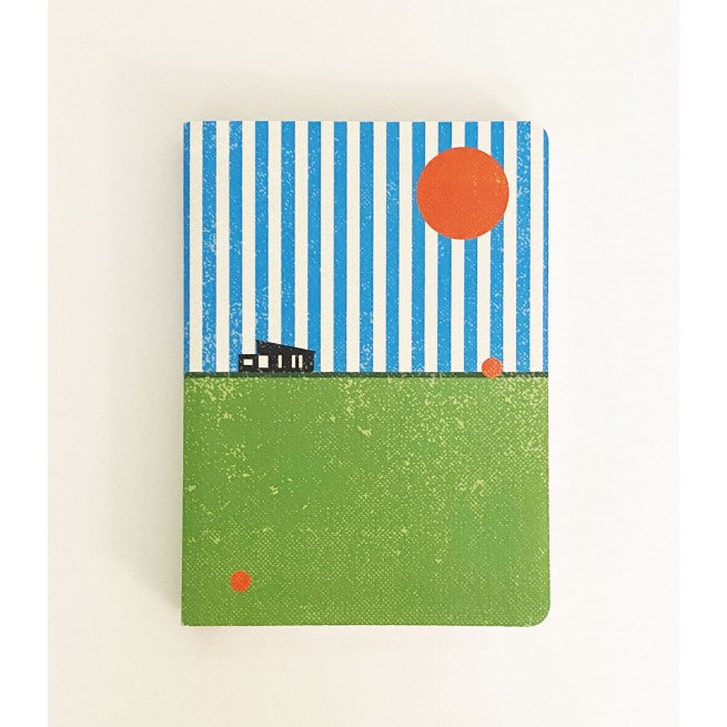 Cahier spirale A5 – Soleil Rouge