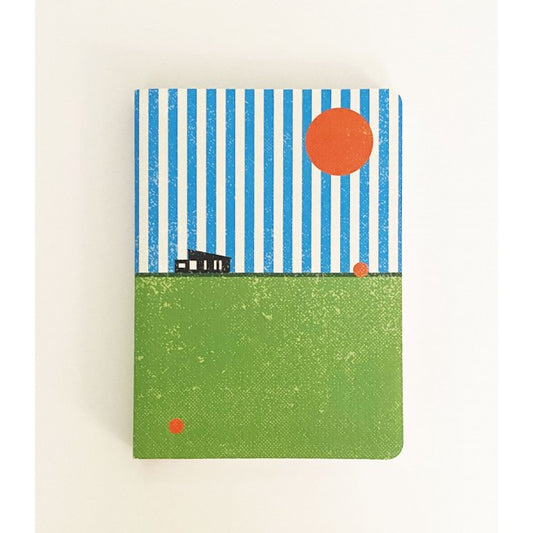 Cahier spirale A5 – Soleil Rouge