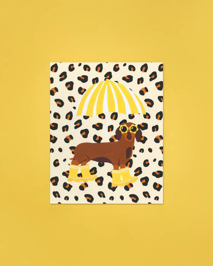 Peinture par numéro - Raining Teckel