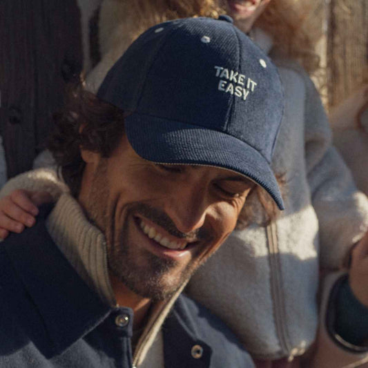 Casquette Velours "Take It Easy"