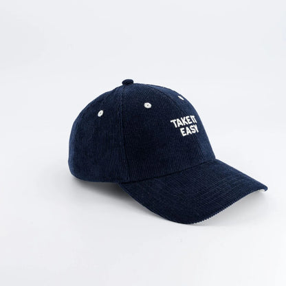 Casquette Velours "Take It Easy"